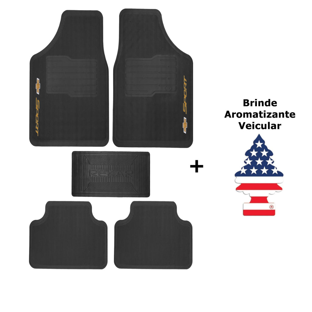 Universal Car Floor Mats 5-piece set + Free Gift