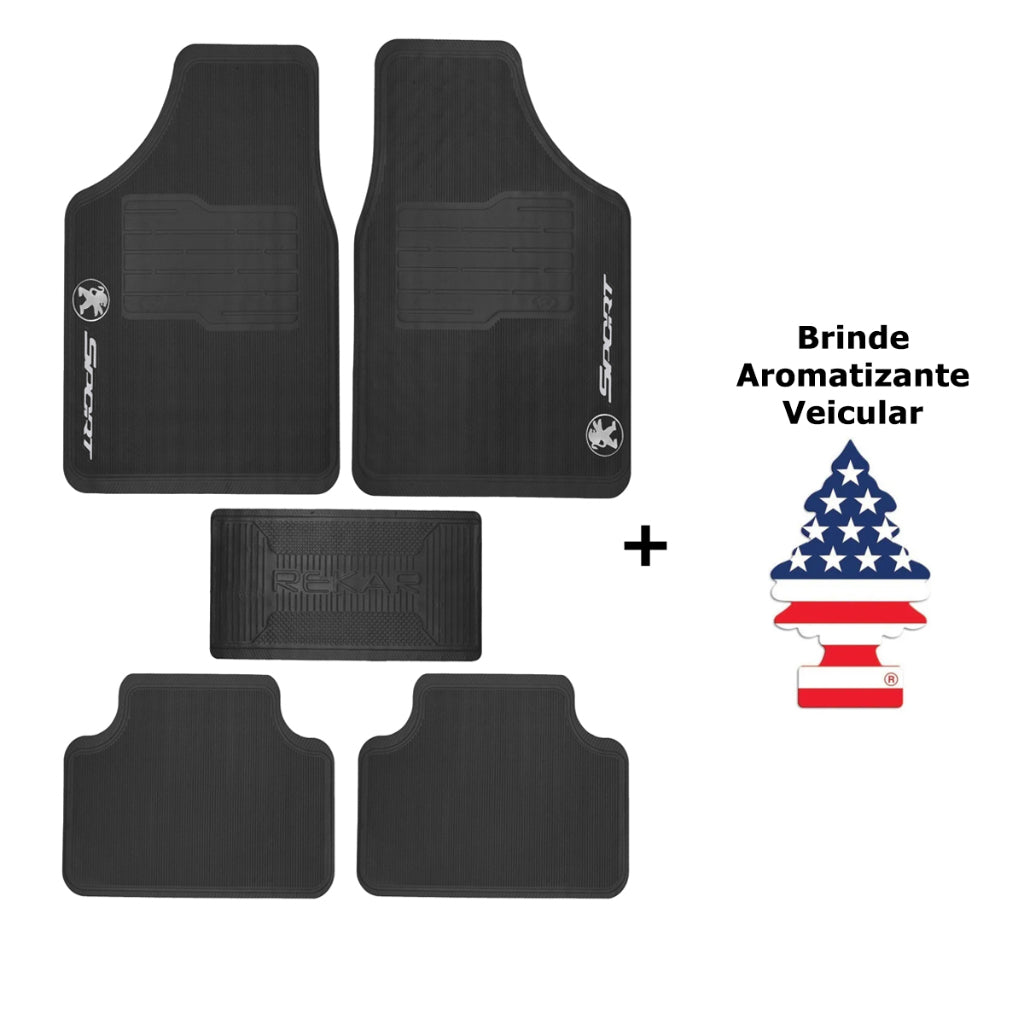 Universal Car Floor Mats 5-piece set + Free Gift