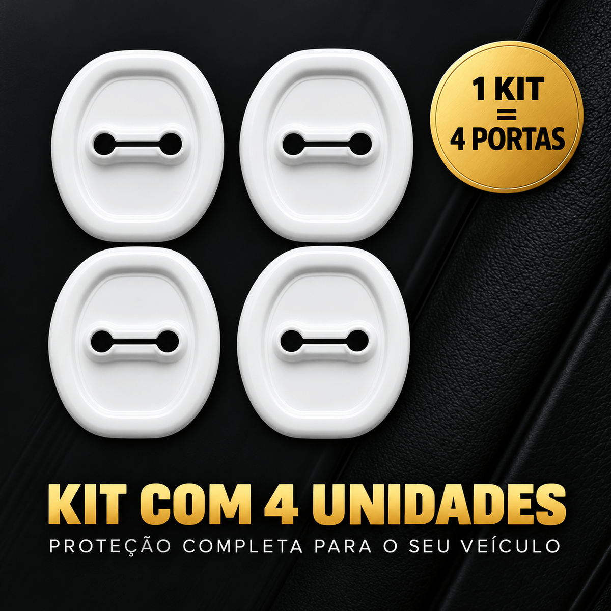 Automotive Door Lock Protector Kit – 4 Pieces (1 Kit = 4 Doors)