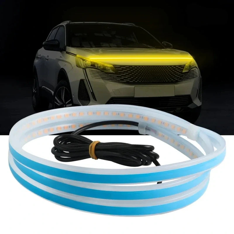 Fita LED Automotiva à Prova D'água - Iluminação Personalizada para Carros