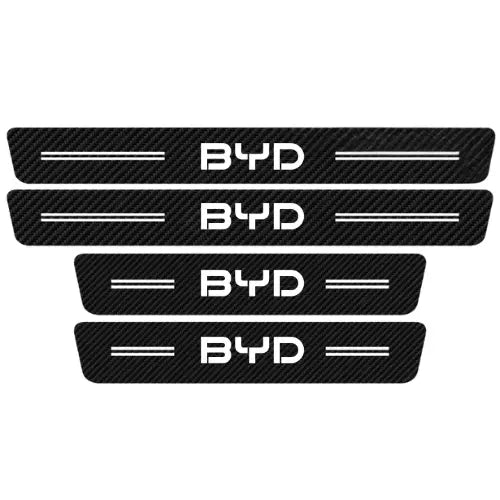 Premium 4D Carbon Fiber Door Sill for Cars – Automotive Protection