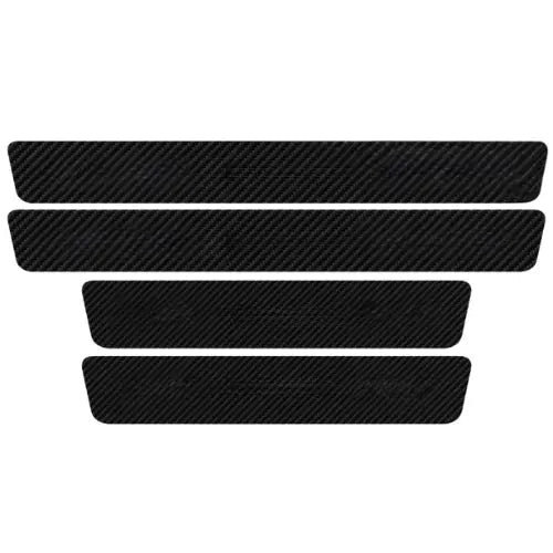 Premium 4D Carbon Fiber Door Sill for Cars – Automotive Protection