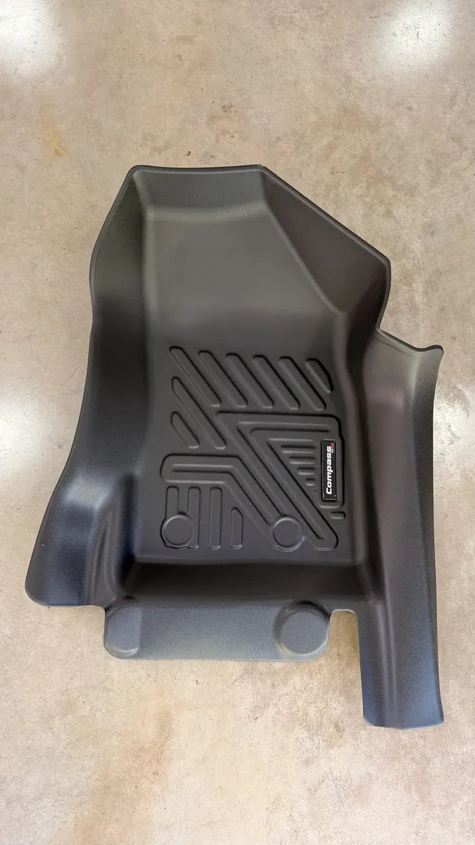 Custom-fit Jeep Compass 2017-2022 Tray Floor Mats, Complete Set