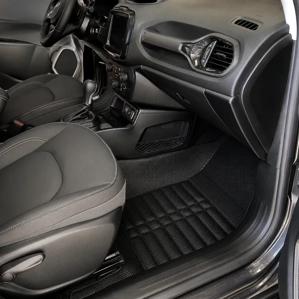 Tapete Bandeja Jeep Renegade 2015 A 2027 Sob Medida Jogo Completo Borda Alta