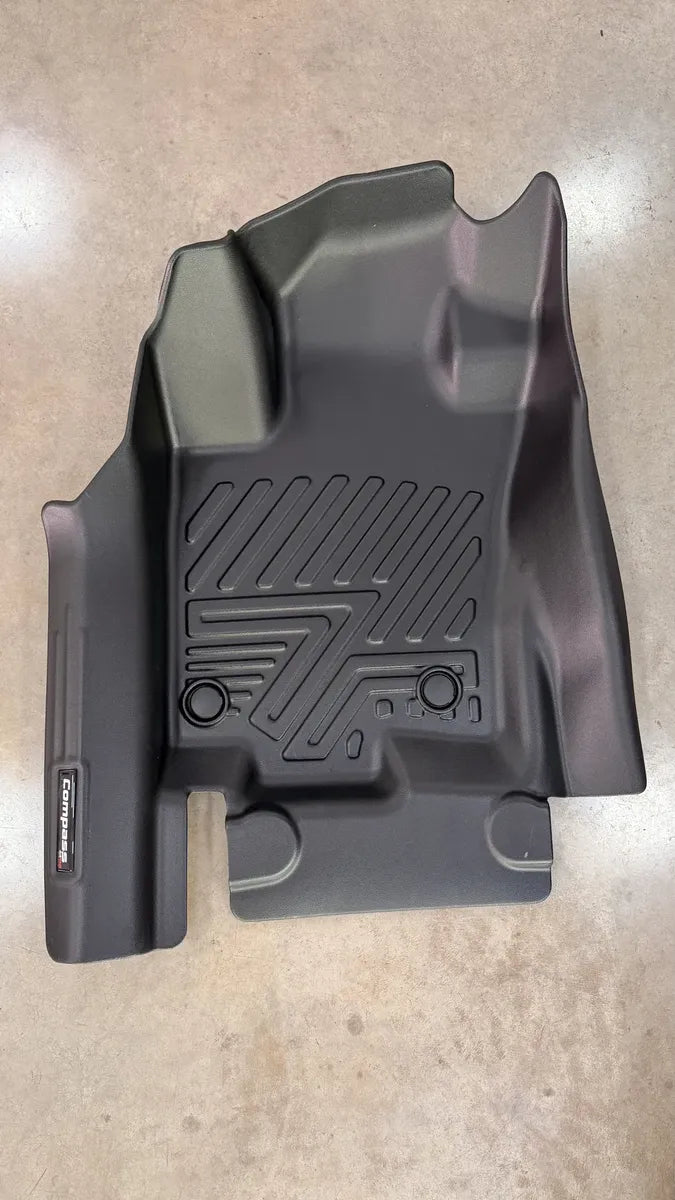 Custom-fit Jeep Compass 2017-2022 Tray Floor Mats, Complete Set
