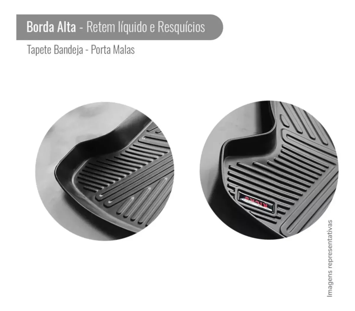 Tapete Bandeja Hyundai Creta 2021 A 2027 Sob Medida Jogo Completo
