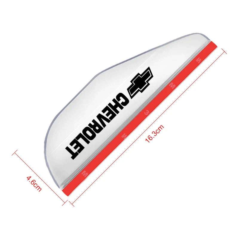 Anti-Rain Car Rearview Mirror Protector – Universal Side Mirror Visor (2-Piece Kit)