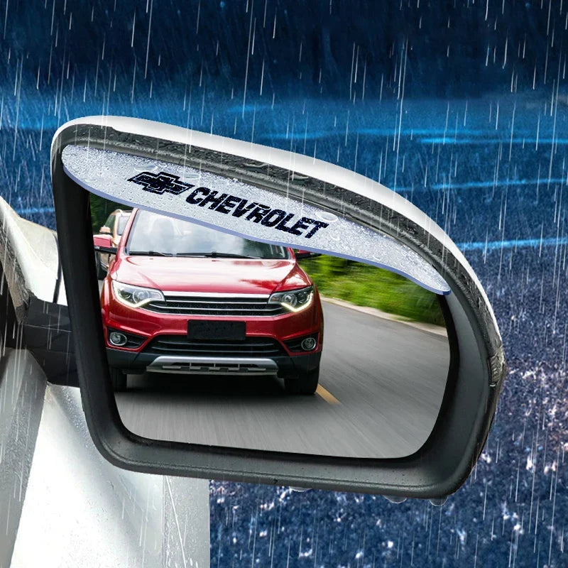 Anti-Rain Car Rearview Mirror Protector – Universal Side Mirror Visor (2-Piece Kit)