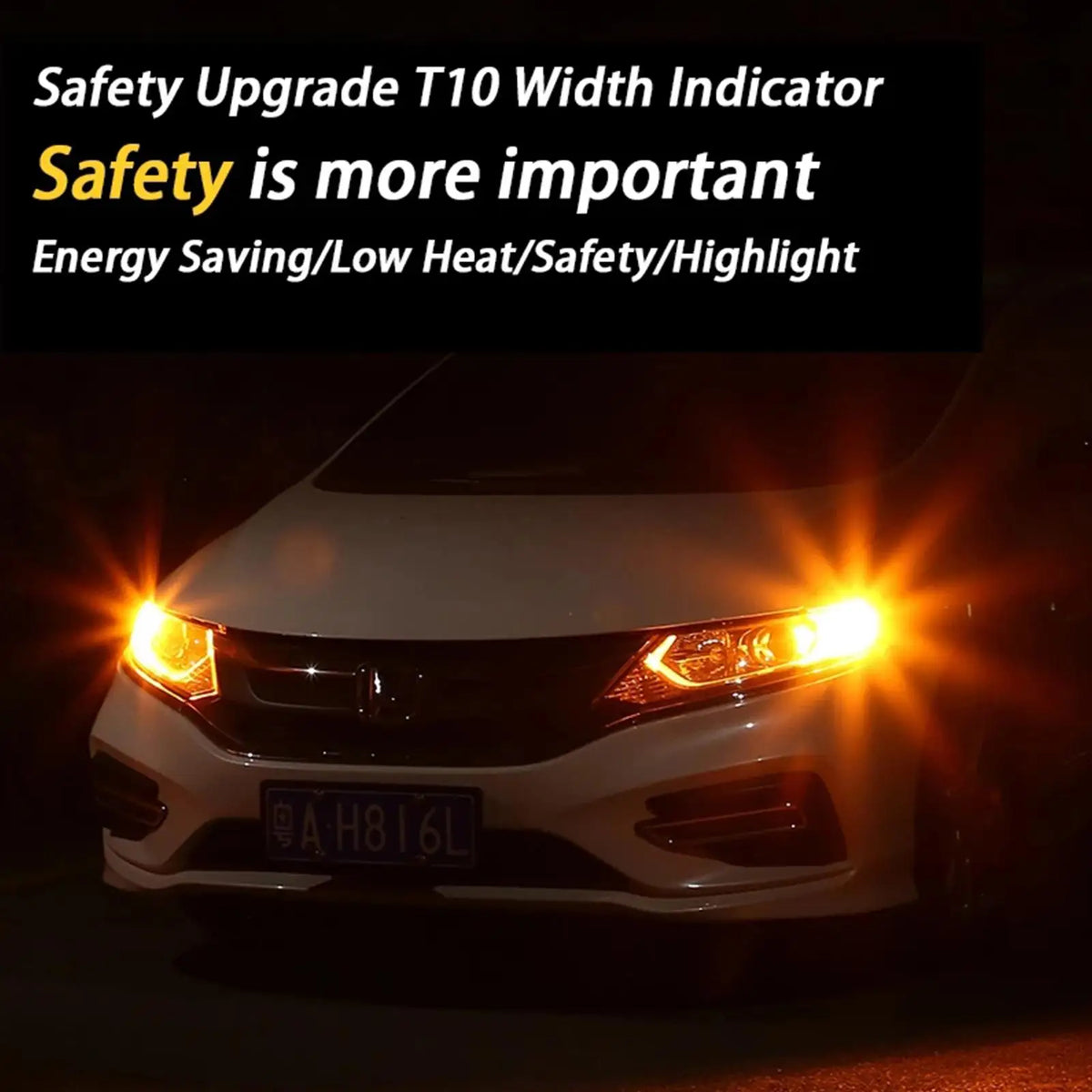T10 Super Bright Automotive LED Bulb – Parking, License Plate and Interior Light 12V/24V (Pair)