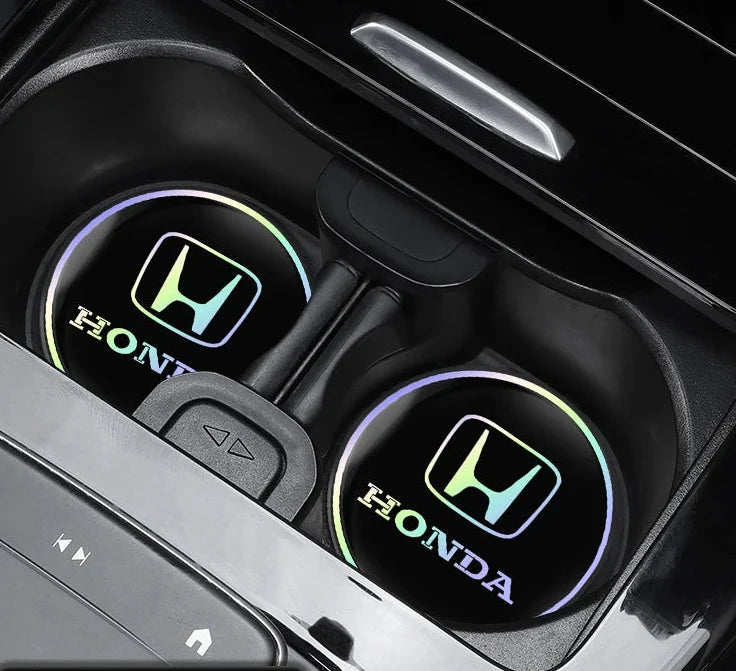 Honda Automotive Cup Holder Mat – Non-Slip Base for Cup (2-Piece Kit)