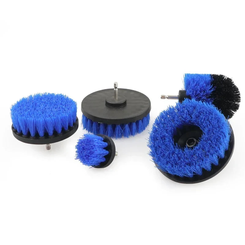 4-Inch Drill Brush for Automotive and Upholstery Cleaning