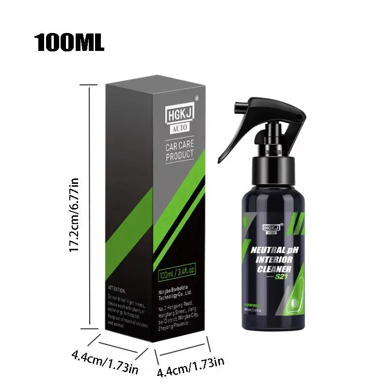 Waterless Automotive Multipurpose Car Interior Cleaner