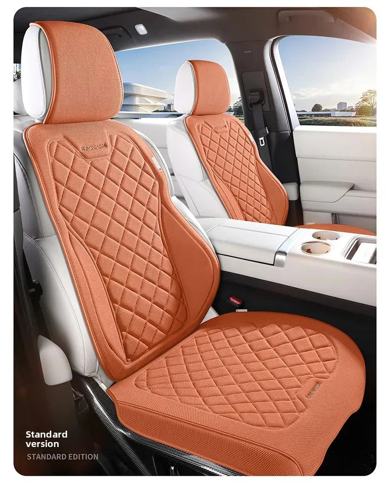 Capa de Banco Automotivo Completa em Linho Respirável para Carro e suv