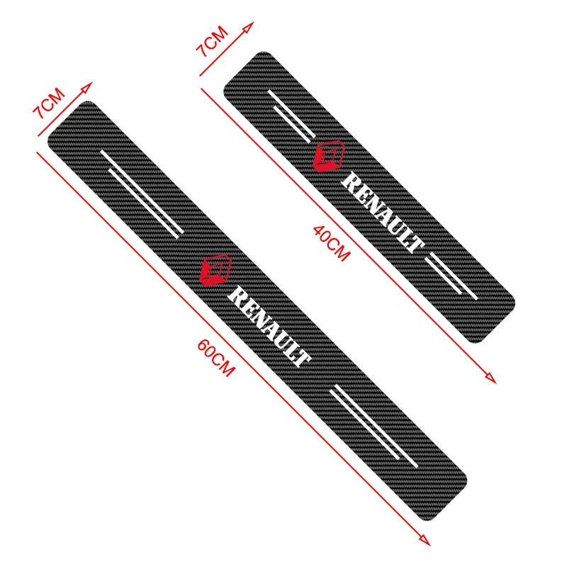 Soleiras de portas Renault modelo universal- Inovata Store