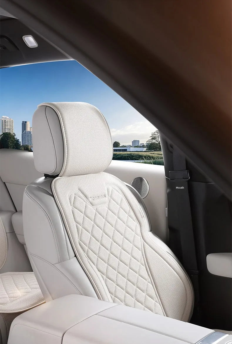 Capa de Banco Automotivo Completa em Linho Respirável para Carro e suv