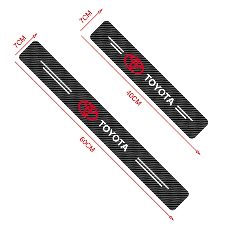 Toyota Corolla-Hilux-Rav4 door sills - Inovata Store