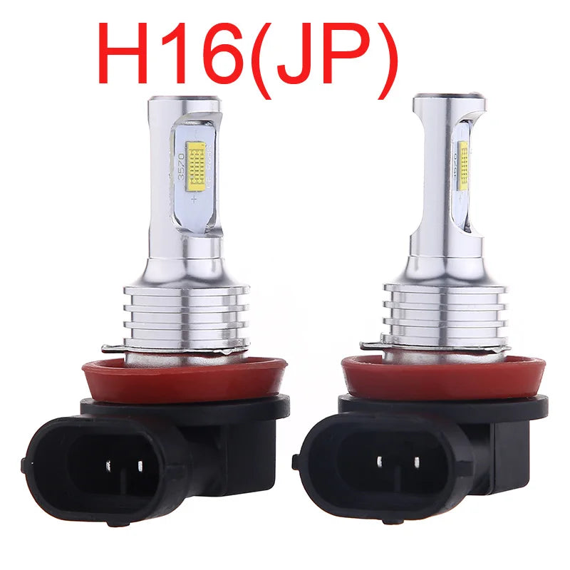 H11/H8/H9 Automotive LED Bulb 80W 30000LM – Super Bright Headlight and Fog Light 3000K/6000K (2-Piece Kit)