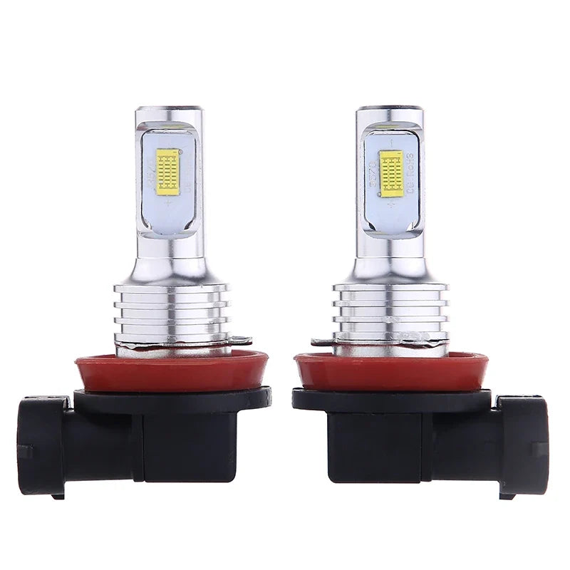 H11/H8/H9 Automotive LED Bulb 80W 30000LM – Super Bright Headlight and Fog Light 3000K/6000K (2-Piece Kit)