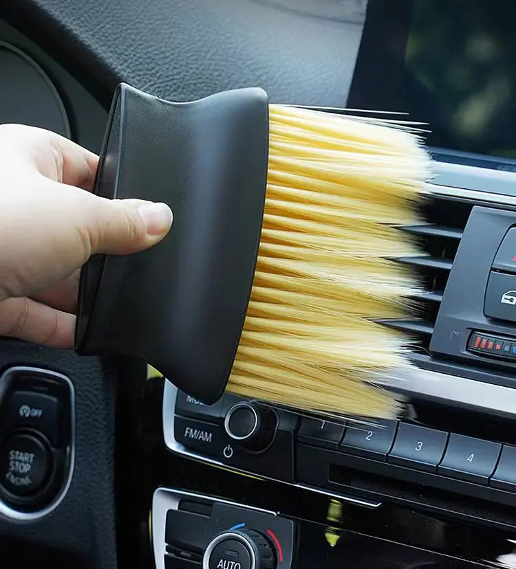 Escova de Limpeza Automotiva para Interior e Saídas de Ar