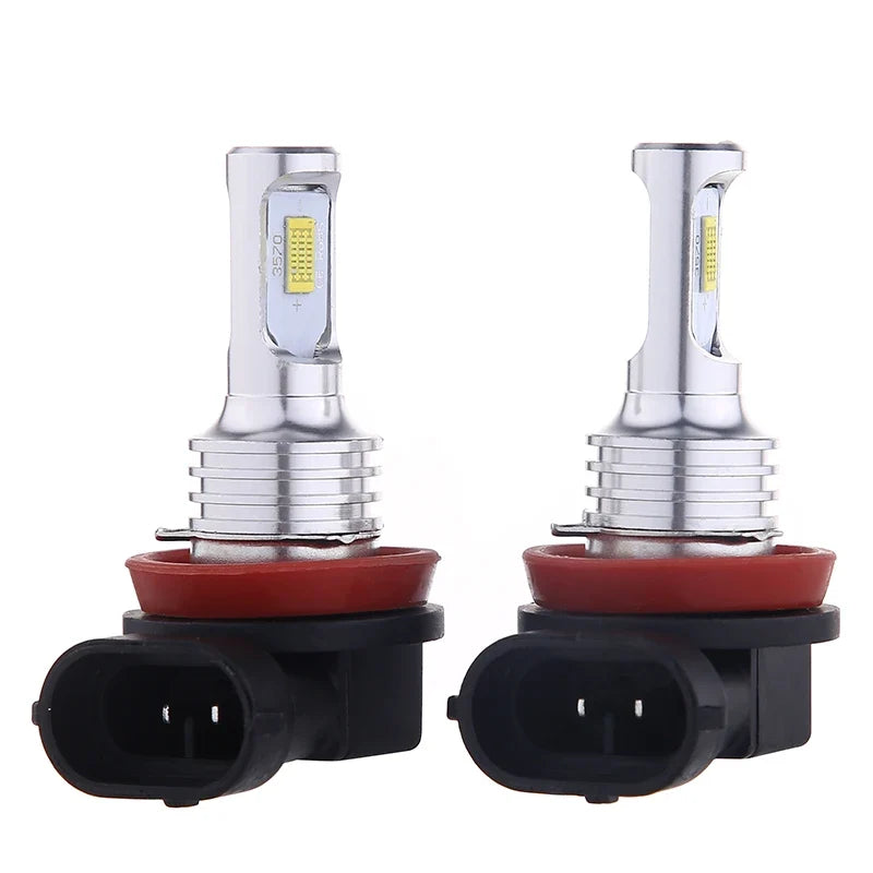 Lâmpadas LED H11 H8 H9 30000LM 3000K 6000K Alta Potência Automotiva