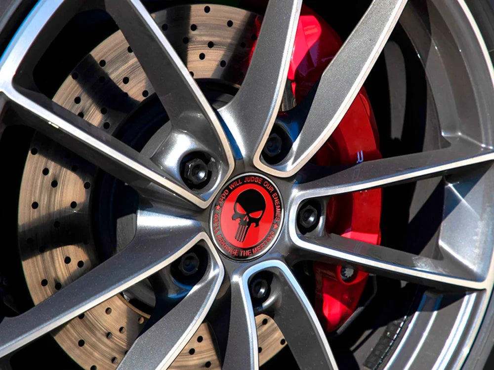 3D Emblem for Automotive Wheel Center Universal Sticker