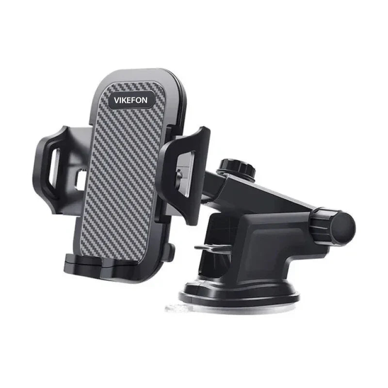 Suporte de Celular Veicular com Ventosa Ajustável para Painel ou Vidro