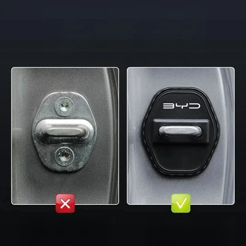 BYD Silicone Door Lock Protector Anti-Impact Automotive