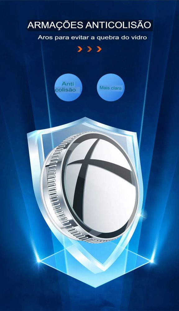 360° Adjustable Blind Spot Mirror - Greater Driving Safety