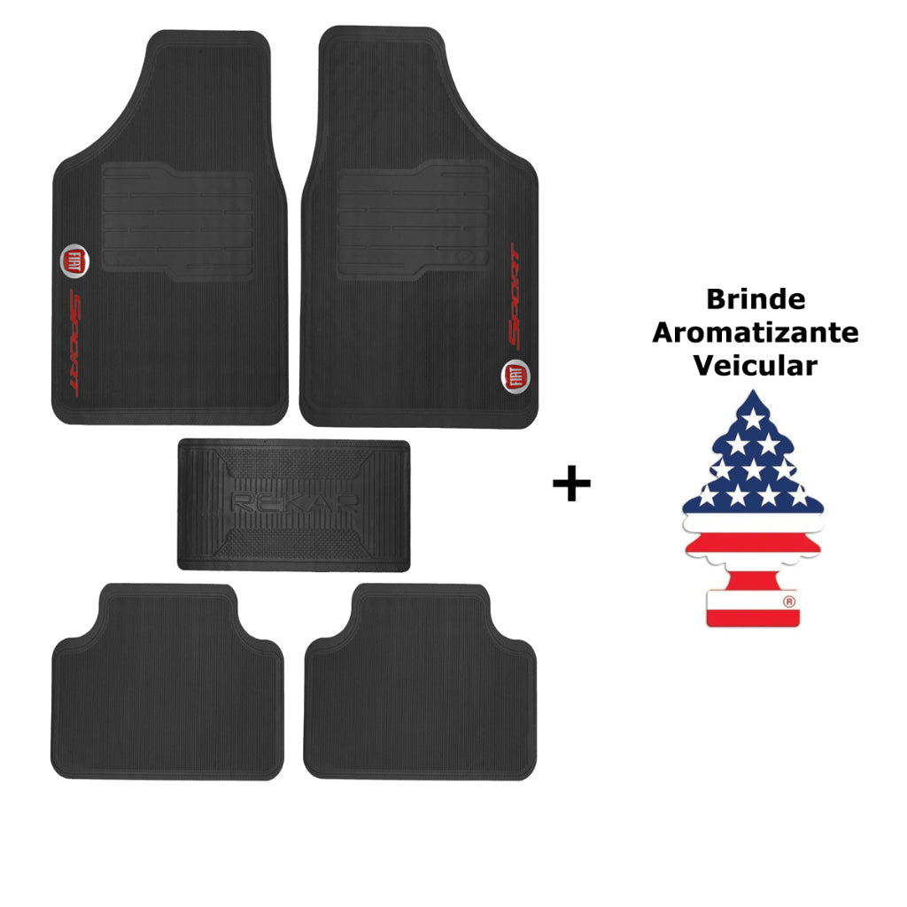 Universal Car Floor Mats 5-piece set + Free Gift