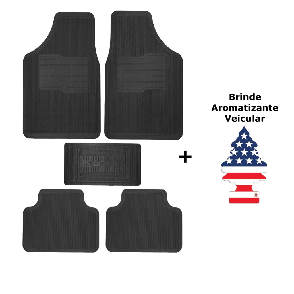 Universal Car Floor Mats 5-piece set + Free Gift