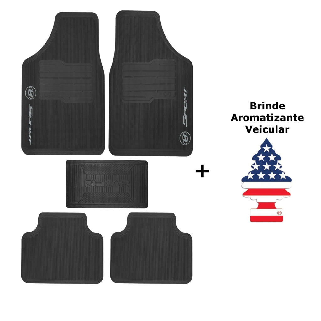 Universal Car Floor Mats 5-piece set + Free Gift