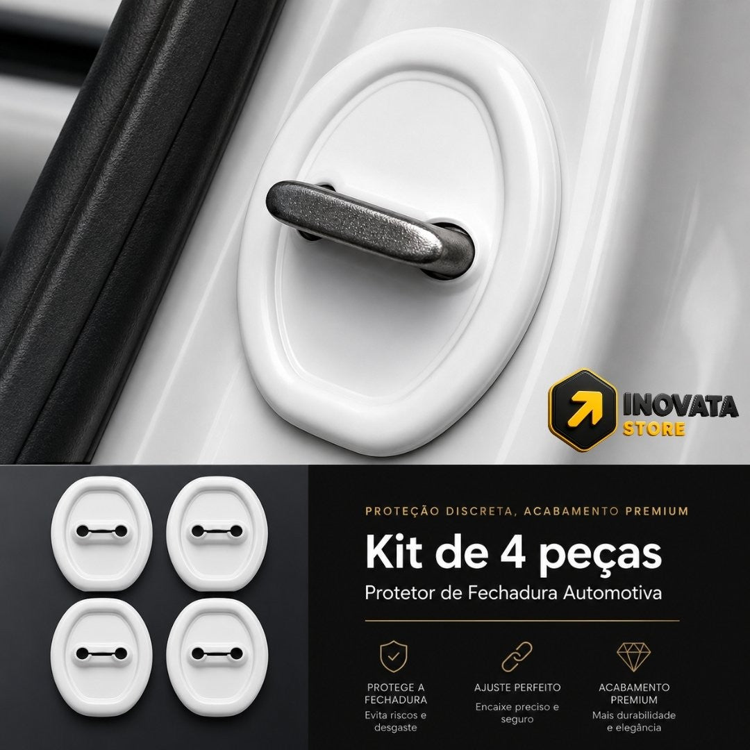Automotive Door Lock Protector Kit – 4 Pieces (1 Kit = 4 Doors)