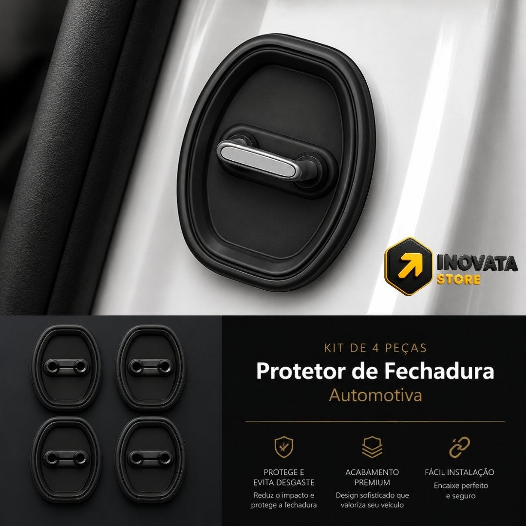 Automotive Door Lock Protector Kit – 4 Pieces (1 Kit = 4 Doors)