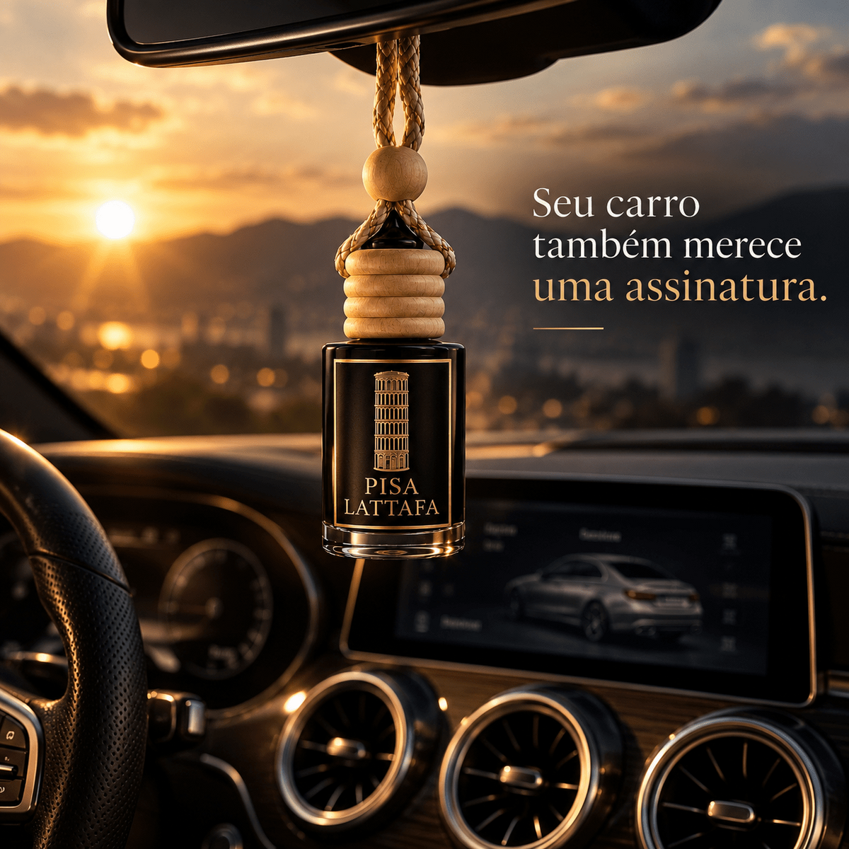 Aromatizante Automotivo Árabe  3 Unidades- Escolha sua Fragrância