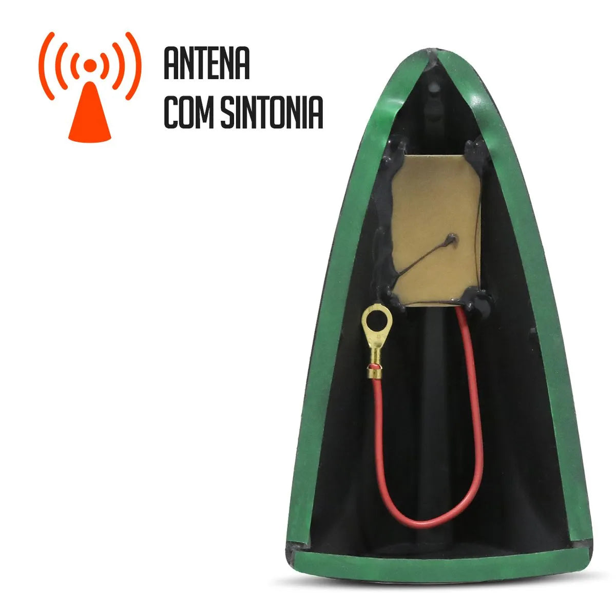 Antena Tubarão Cor Original Fiat Com Circuito AM FM