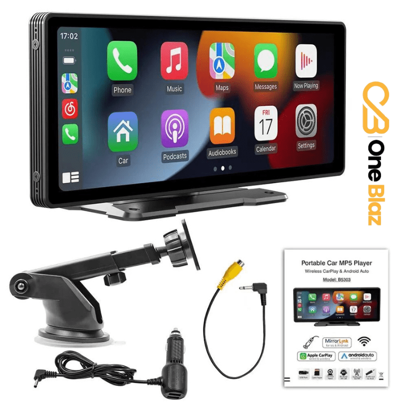 10-inch Universal Multimedia Center Apple CarPlay and Android Auto - Inovata Store