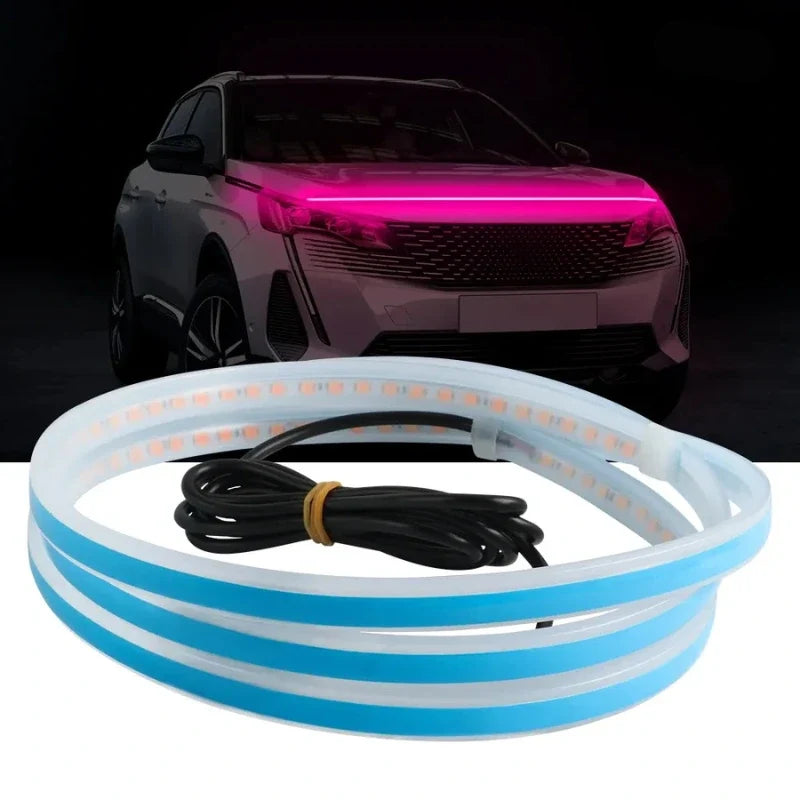 Fita LED Automotiva à Prova D'água - Iluminação Personalizada para Carros