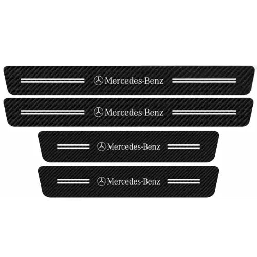 Premium 4D Carbon Fiber Door Sill for Cars – Automotive Protection