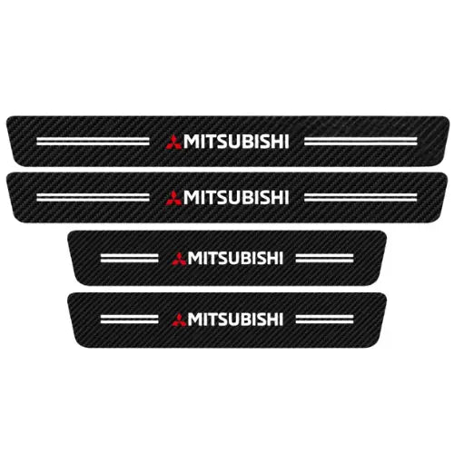 Premium 4D Carbon Fiber Door Sill for Cars – Automotive Protection