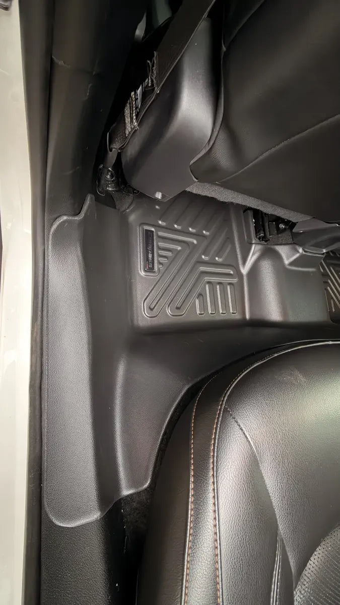 Custom-fit Jeep Compass 2017-2022 Tray Floor Mats, Complete Set