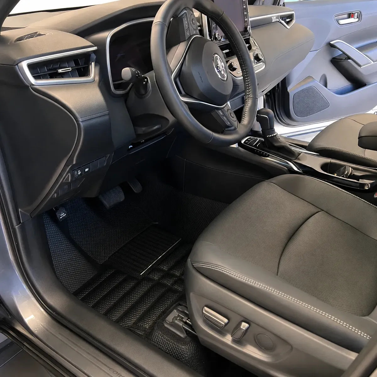 Custom-Fit Floor Tray Mats for Toyota Corolla Cross Full Set