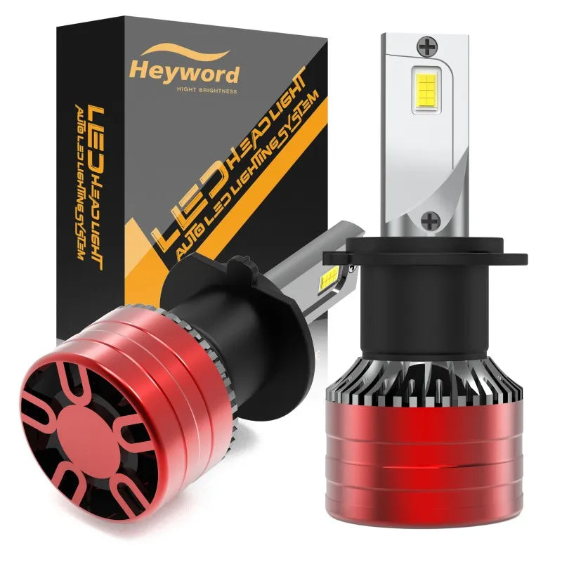 Automotive LED Bulb Kit H1 H4 H7 H11 9005 9006 6000K High Power
