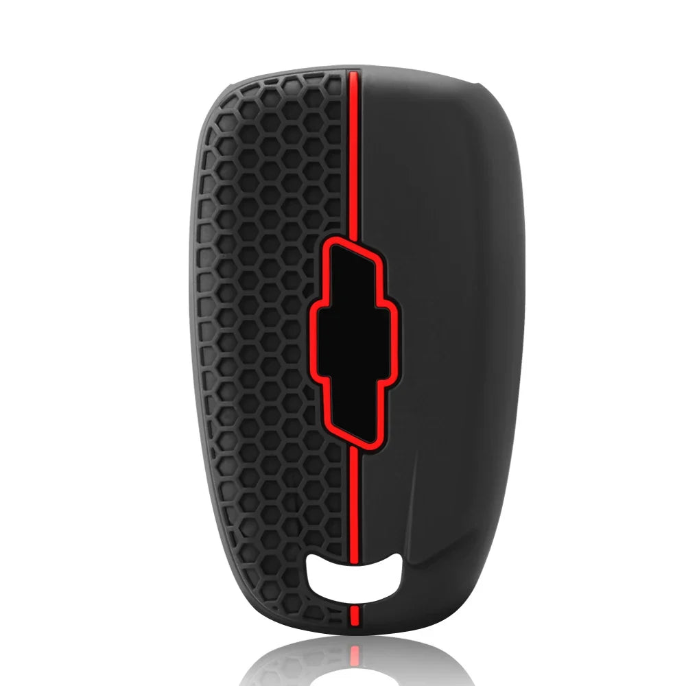 Silicone Car Key Cover for Chevrolet Cruze, Camaro, and Onix – Complete Anti-Scratch Protection