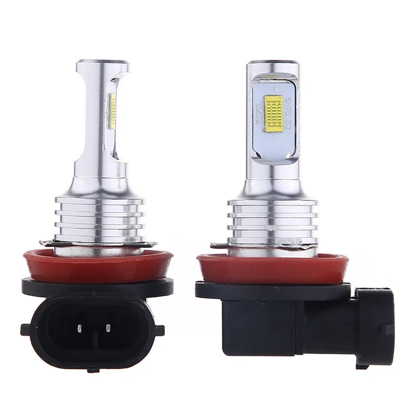 H11/H8/H9 Automotive LED Bulb 80W 30000LM – Super Bright Headlight and Fog Light 3000K/6000K (2-Piece Kit)