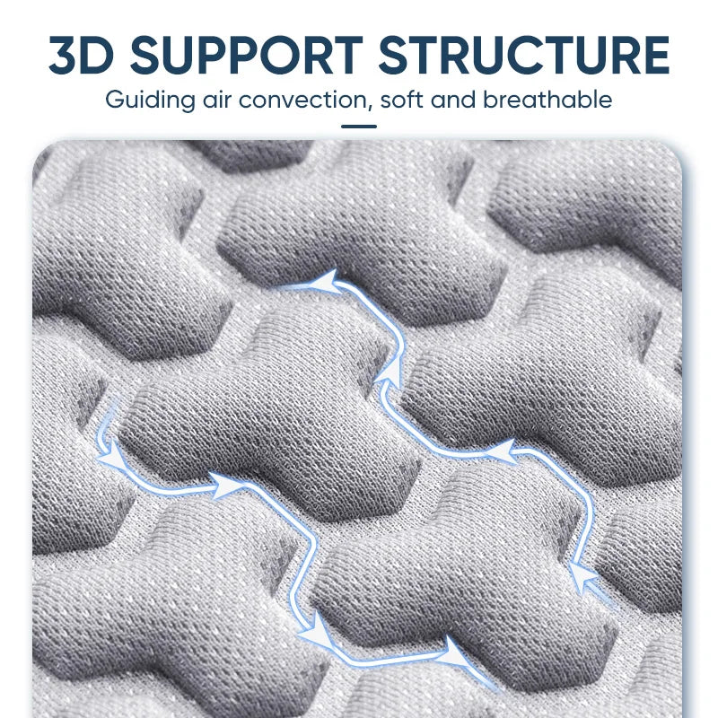 Capa de Banco Automotivo 3D Respirável Antiderrapante Universal