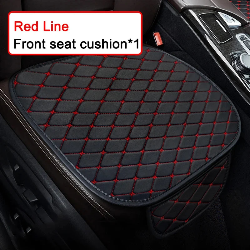 Universal PU Leather Car Seat Covers – Full Front and Rear Set 4 Seasons