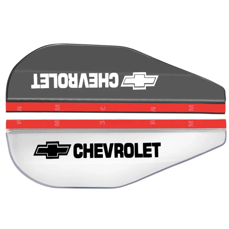 Anti-Rain Car Rearview Mirror Protector – Universal Side Mirror Visor (2-Piece Kit)