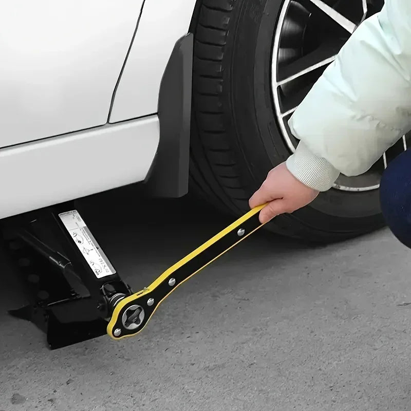 Chave Cruz Automotiva com Catraca Ferramenta para Troca de Pneu