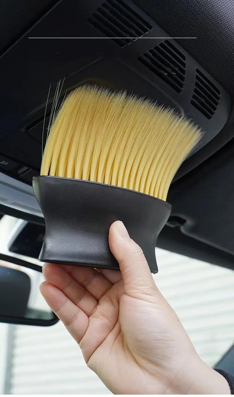 Escova de Limpeza Automotiva para Interior e Saídas de Ar
