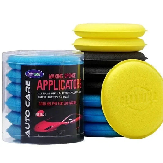 High-Density Automotive Wax Applicator Sponge for Polishing